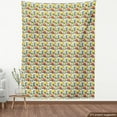 thumbnail image 3 of Ambesonne Bicycle Fabric by the Yard Upholstery, Geometric and Colorful, 2 Yards, Multicolor, 3 of 4