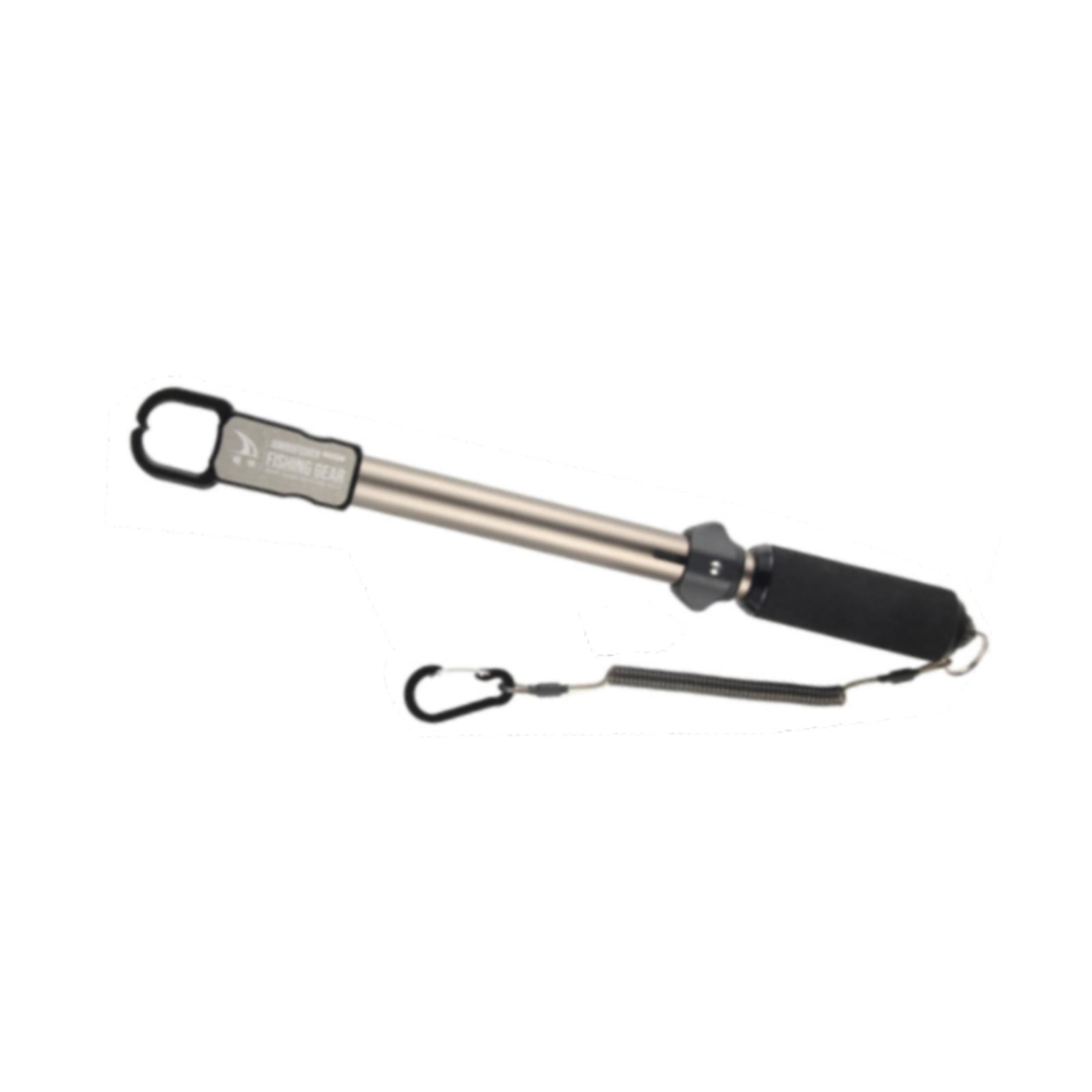figatia Fishes Lip Gripper Fishing Accessory Anti Slip Professional Sturdy ,Comfortable Aluminum Fishes Grabber Equipment for Ice Fishing big