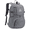 Gray, variant on Unisex 25L Small Foldable Packable Hiking Walking Nylon Backpacks Daypack,Black