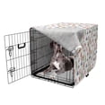 thumbnail image 5 of Sea Life Dog Crate Cover, Colorful Various Sea Creatures and Plants Doodle Drawings Underwater Elements, Easy to Use Pet Kennel Cover Small Dogs Puppies Kittens, 7 Sizes, Multicolor, by Ambesonne, 5 of 6