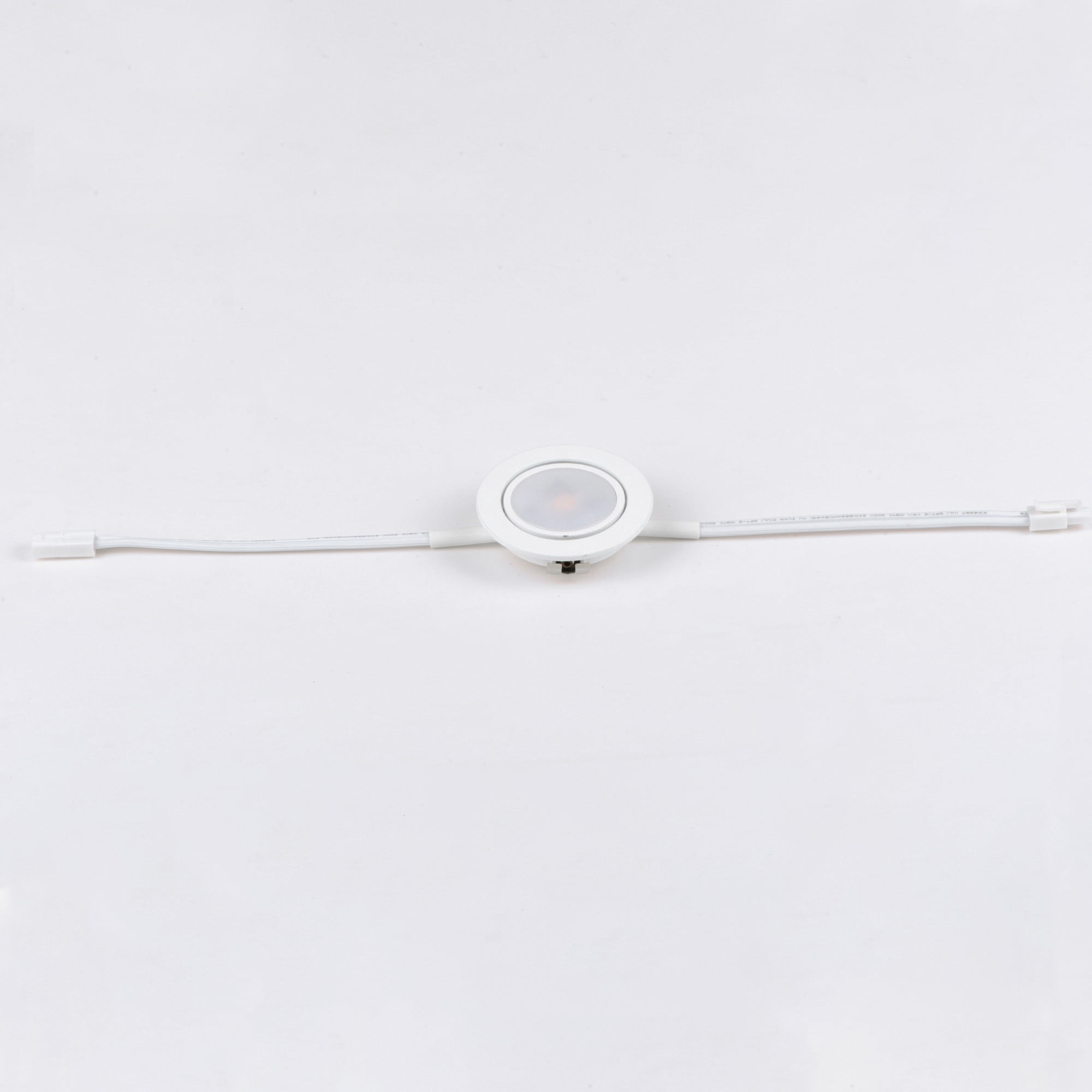 53832WT-Maxim Lighting-CounterMax MX-LD-AC-4W 2700K 1 LED Under Cabinet Disc Light-2.75 Inches wide by 2.75 Inches Length-White Finish