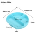 thumbnail image 4 of Assiettes de Ventouse, Assiettes de Silicone Divisées pour Tout-Petits Set de Table Alimentaire Complémentaire Assiettes Divisées pour Tout-Petits Design Exquis, 4 of 8