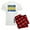 With Red Plaid Pant, variant on CafePress - Ukraine Strong - Men's Light Loose Fit Cotton Pajama Set