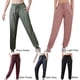 thumbnail image 5 of Pantalones deportivos de mujer de secado rápido con bolsillos con cordón elástico en la cintura, 5 of 7