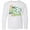 AA-White, variant on Inktastic St. Patrick's Day Not Lucky Just Blessed with Clover Long Sleeve Youth T-Shirt