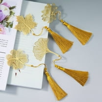 KALLORY  4 Pcs Book Marker Sprout Bookmark Metal Lover Merchandise Accessory