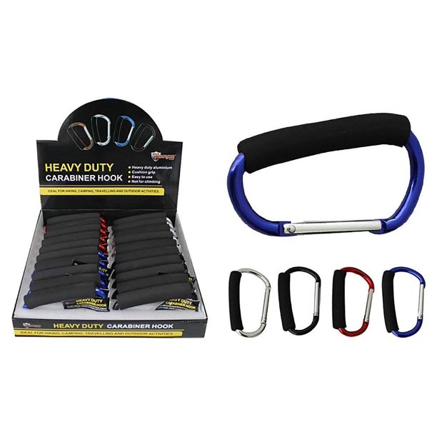 Diamond Visions Max Force 2221229 Large Carabiner Hook with Foam Grip