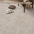 thumbnail image 5 of SIXHOME 8'x10' Vintage Distressed Area Rug Soft Washable Non-Slip Carpet American Classic Retro Rug with Geometric Rugs for Living Room Bedroom Neutral Home Decor Beige, 5 of 9