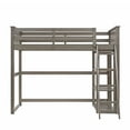 Better Homes and Gardens Kane Twin Loft Bed, Gray