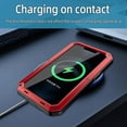 thumbnail image 5 of Armor Metal Aluminum Shockproof Phone Case for iPhone 16e, 360 Full Body Protective Rugged Outdoor Military-Grade Shockproof Cover, 5 of 7