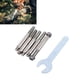 thumbnail image 1 of Kit De Afilado De Motosierra, 5 Piezas De Partículas Esmeriladas De Alta Dureza Instalación Simple Afilador De Motosierra Taladro Para Cadena Grande De 8 Para Joyería De Piedra, 1 of 8