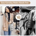 thumbnail image 3 of TSAXW Water Bottle Carrier Bag - Quilted Crossbody Water Bottle Holder with Strap, Stylish Puffer Tote Bag for Water Bottle, Water Bottle Sling Bag for Outdoor Travel, 3 of 6