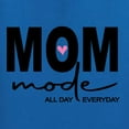 thumbnail image 5 of Wild Bobby, Mom Mode All Day Everyday Mother's Day Unisex Crewneck Sweatshirt, Royal, X-Large, 5 of 6