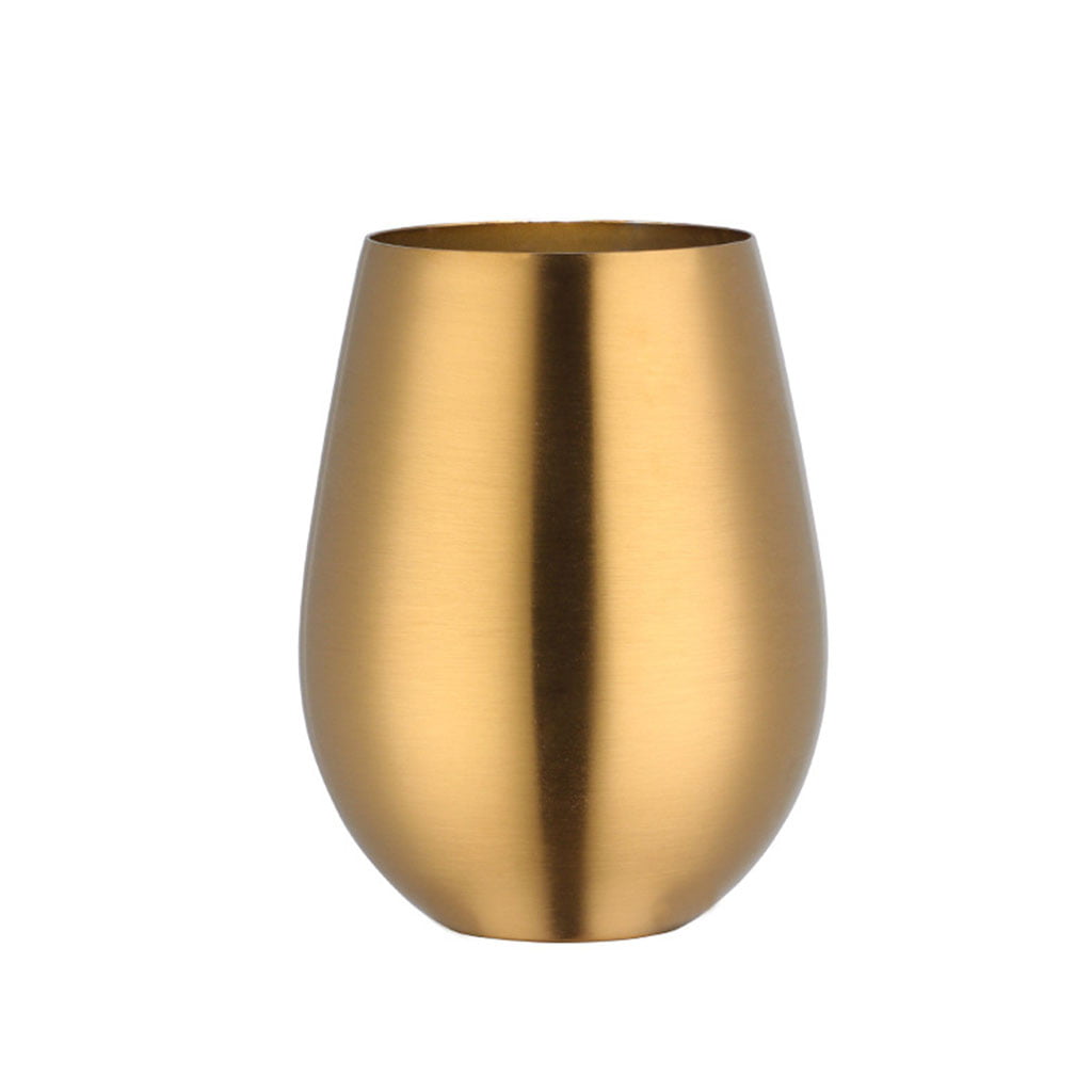 Details about   500ml Stainless Steel Beer Mugs Gold Wine Tumbler Cups For Cocktail Coffe Cup 