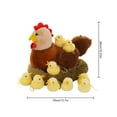 thumbnail image 3 of Cute Chicken Toy Set with Coop Easter Christmas Birthday for Kids Children Party Surprise, 3 of 5