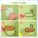 thumbnail image 3 of 2 cuencos elevados de acero inoxidable para gatos, con adhesivo para colgar en la pared., 3 of 6