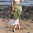 thumbnail image 6 of Map Section Stunning Chiffon Beach Dress with Polyester Straps - for the Beach, 6 of 6