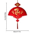 thumbnail image 3 of Hanging Wall Decor,Vietnamese New Year Decorations 2025 | Vietnamese New Year Ornament Red New Year Home Decoration Spring Festival Decorations Chinese Spring Festival Red Ornament New Year Dec, 3 of 8