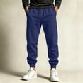 thumbnail image 2 of LWavelet Mens Sweatpants with Pockets Drawstring Elastic Waist Solid Color Jogger Pants Slim Fit Casual Long Pants Trousers, 2 of 7