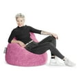 thumbnail image 3 of Gouchee Home Fluffy Collection Contemporary Oversized Faux Fur Bean Bag Chair, Multiple Colors, 3 of 6