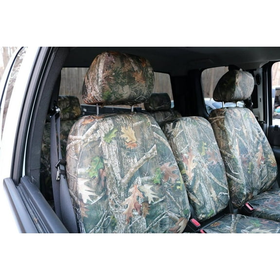 CH37 Silverado Sierra Camo Endura Front and Rear Seat Covers