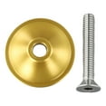 thumbnail image 2 of Precision Designed Bike Headset Stem Top Cap 31 8mm with Installation Bolt, 2 of 12