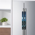 thumbnail image 2 of Yuyamidu Blue Butterfly Refrigerator Door Handle Covers Universal Fridge Oven Microwave Dishwasher Door Antiskid Protector Gloves 2pcs Kitchen Appliance Handle Decor Covers, 2 of 7