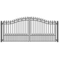 thumbnail image 1 of TAIMCO Galvanized Steel Driveway Dual Swing 3.6 X 1.8 Meters Gate, St.Petersburg Style, 1 of 6