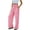 #152-Red, variant on Cutuoiiu Women Gingham Print Smocked High Waist Wide Leg Pants with Pockets Casual Plaid Trousers Gifts