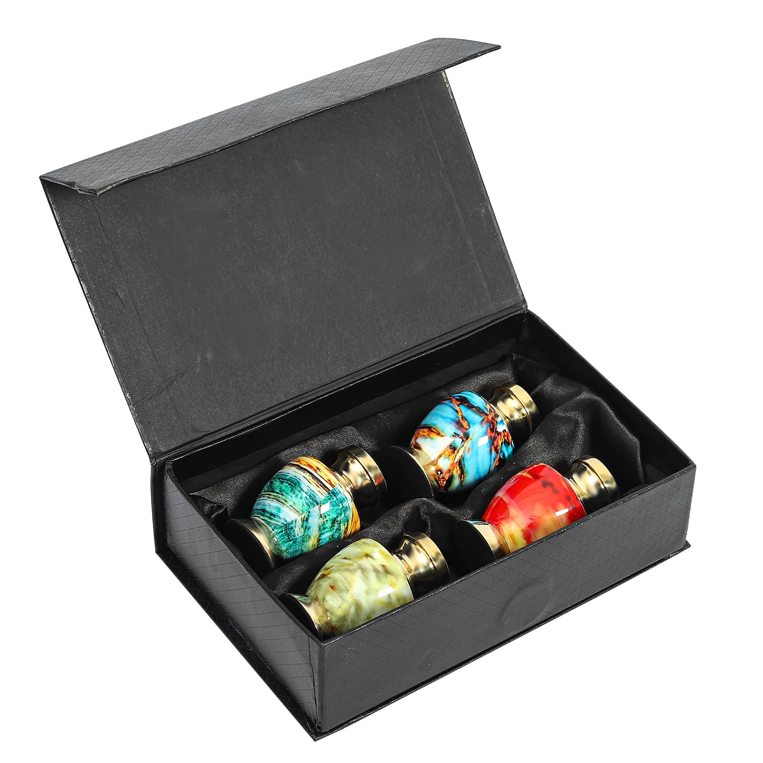 3 inch Solid Brass Urn Solid Mini Brass Pet Urn for Cremation Ashes