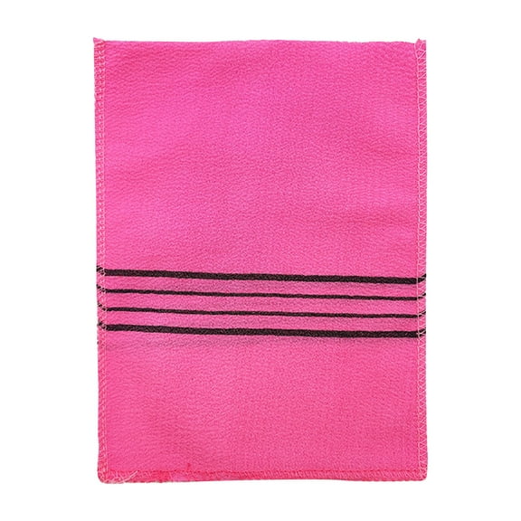 5 pcs Asian Exfoliating Bath Washcloth - Hot Pink