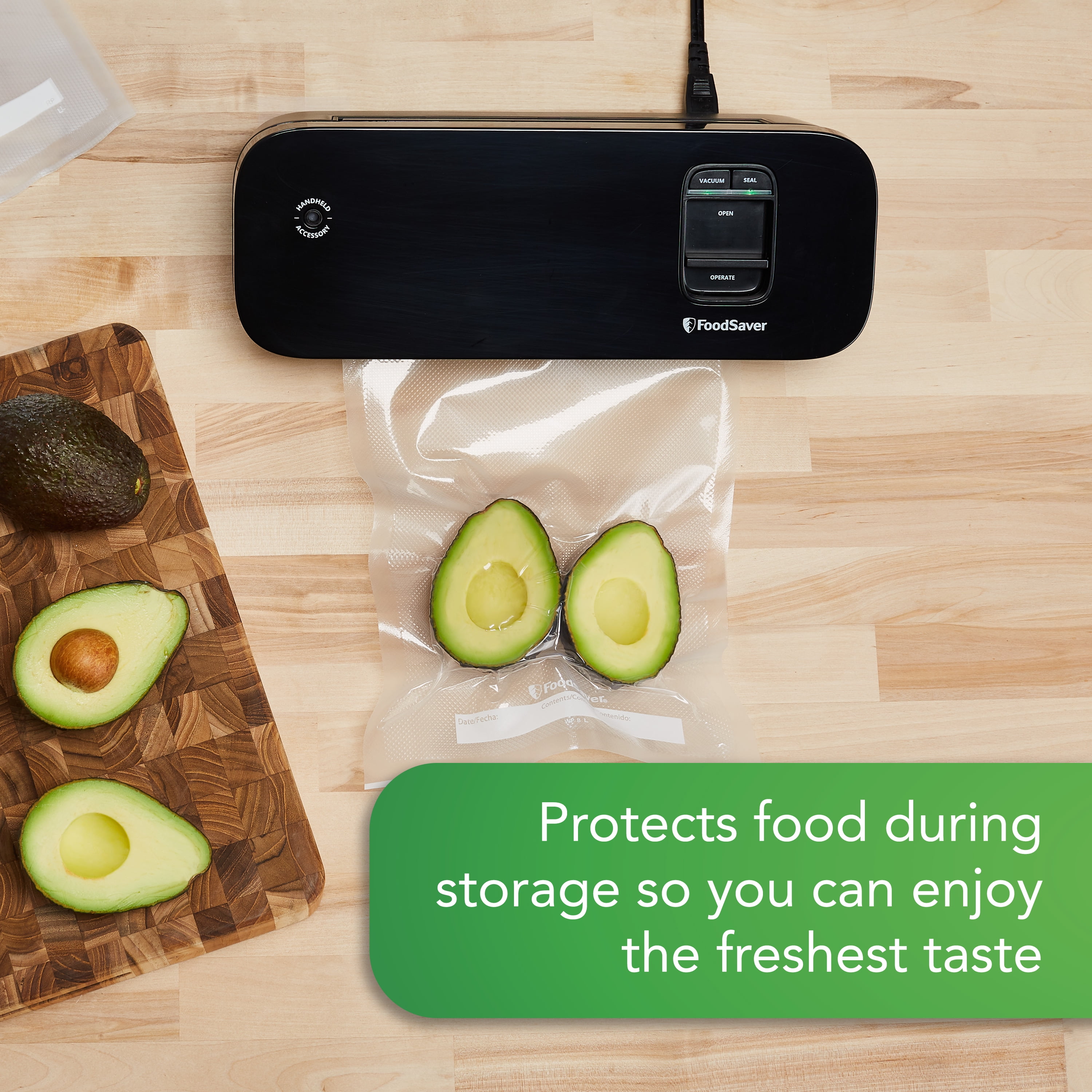 Foodsaver Space-saving Vacuum Sealer With Bags And Roll Black : Target