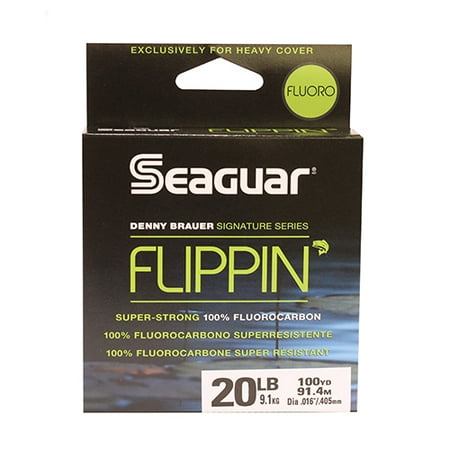 Seaguar Flippin' Fluoro Freshwater Fluorocarbon Line .016