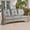 Dark Gray, variant on Ovios Outdoor Patio Sofa 3-Seater with Cushions All-Weather Wicker Rattan Couch for Garden, Porch, or Backyard