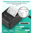 thumbnail image 4 of Thermal Printer, Shipping Label Printer 90mm/s 58mm  For Logistics, 4 of 8
