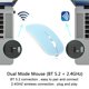 thumbnail image 4 of Funda Con Teclado Likrtyny para Tab A9plus 11 Pulgadas Azul Con Mouse, 4 of 9