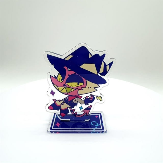 Anime Figure Acrylic Stand Model Plate Alastor Fizzarolli Angel Desk Decor Standing Sign Game Fans Gift Ornaments Stand Model