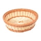 thumbnail image 5 of Cestas tejidas para servir bandejas, cestas de pan de mimbre platos redondos para frutas, verduras, desayuno, bebidas, aperitivos, mesa de centro de Marrón Beige 35x7.5cm Gloria Panera de mimbre, 5 of 9