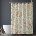thumbnail image 5 of Victorian William Morris Original Design Vintage Shower Curtain Furniture Bathroom Fabric Decorations Washable Shower Curtain with Hooks, 5 of 8
