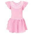 thumbnail image 5 of JAJAHO Girls Ballet Leotards Toddler Dance Short Sleeve Leotard With Skirt Ballerina Dresses Tutu Outfits Stylish Dresses, 5 of 5