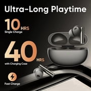 Realme Buds Air6 Pro True Wireless Bluetooth Earbuds, 50dB ANC, Hi-Res Sound, 40H Battery, Titanium Twilight