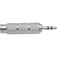 thumbnail image 2 of Seismic Audio 1/4" Female to 1/8" Male Adapter (Silver) Converter for iPod, iPhone, Android Silver - SAPT123, 2 of 3