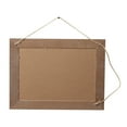 thumbnail image 6 of SOFE Cute Linen Small Bulletin Board 15.7" × 12", Farmhouse Bulletin Board with White Leaves Print, Wood Framed Pin Board Rectangular Vision Board for Office, Living Room, Bedroom, 6 of 8
