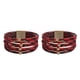 thumbnail image 1 of Qarigey magnética Multicapas Cadena de mano de cuero ajustable Negro Cuadros rojos Type2 NO2, 1 of 6