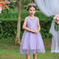 thumbnail image 3 of LOVEBAY Pageant Flower Girl Dress Birthday Party Embroidery Dress Wedding Formal Dresses, 3 of 9