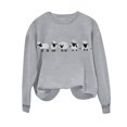 thumbnail image 2 of Vixolx Graphic Sweatshirt for Women Crew Neck Long Sleeve Shirts Oversized Casual Pullover Tops Fall Fashion Clothes, 2 of 6