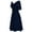 Dark Blue, variant on Giftesty Maxi Dresses for Women 2024 Women formal Wedding Bridesmaid High-waist Party Ball Prom Gown Cocktail Dress