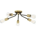 thumbnail image 5 of 5 Light Flush Mount-Western Bronze Finish Bailey Street Home 71-Bel-2847999, 5 of 9