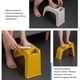thumbnail image 5 of Toystoory Descanso ligero mejor y taburetes de baño para el hogar taburete trípode taburete protuberancias y soporte taburetes para el hogar Conjuntos de muebles de dormitorio amarillo, 5 of 6