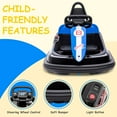 thumbnail image 2 of Rugerasy 6V Bumper Car, Electric Ride On with 360° Spin, Black, 2 of 7
